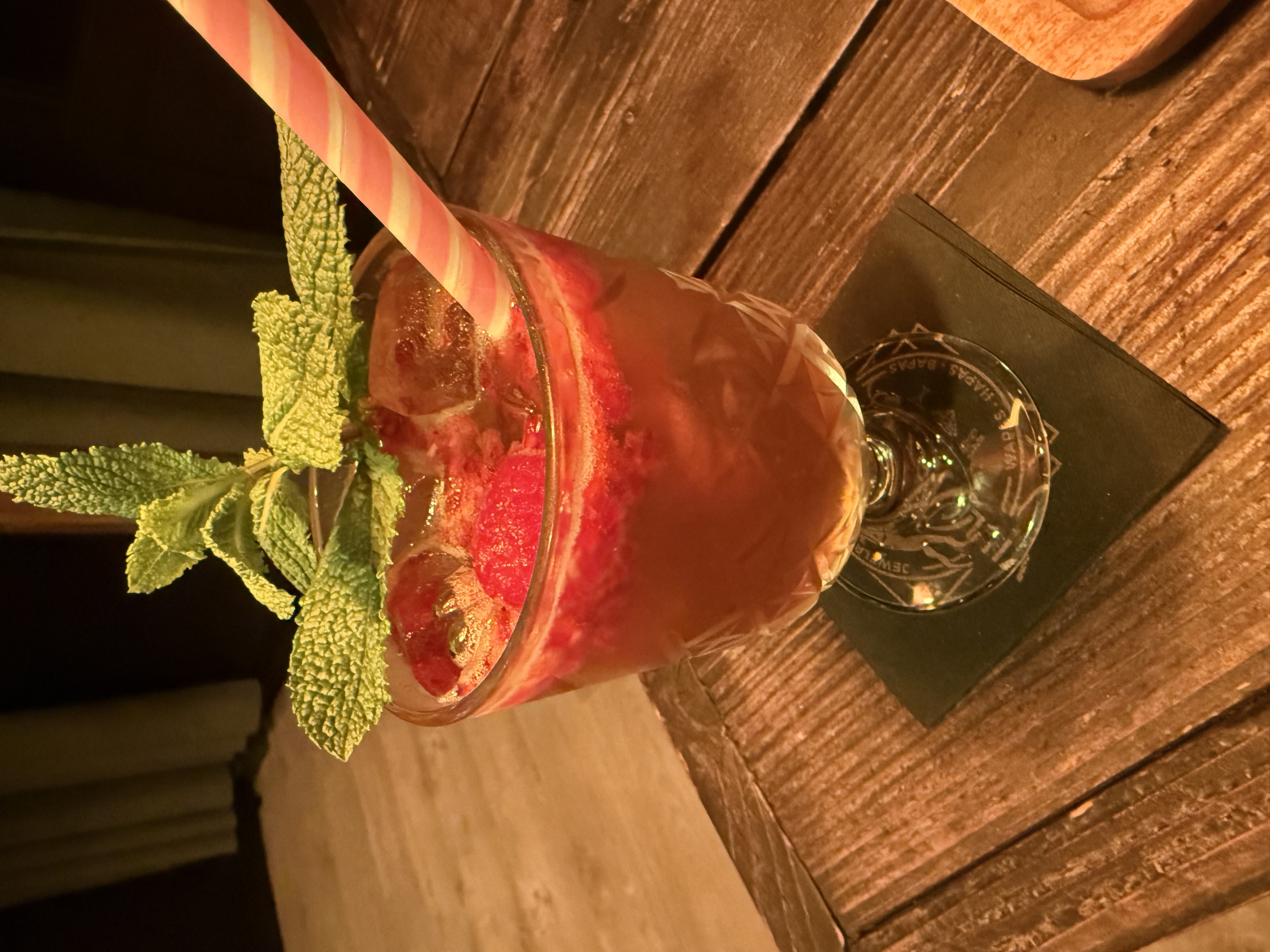 Romy red cheek mocktail